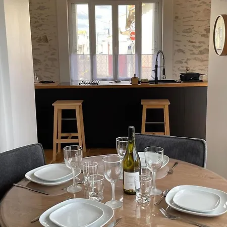 L'atelier Jolie Maison Renovee Proche Cote Sauvage 莱萨布勒-多洛讷